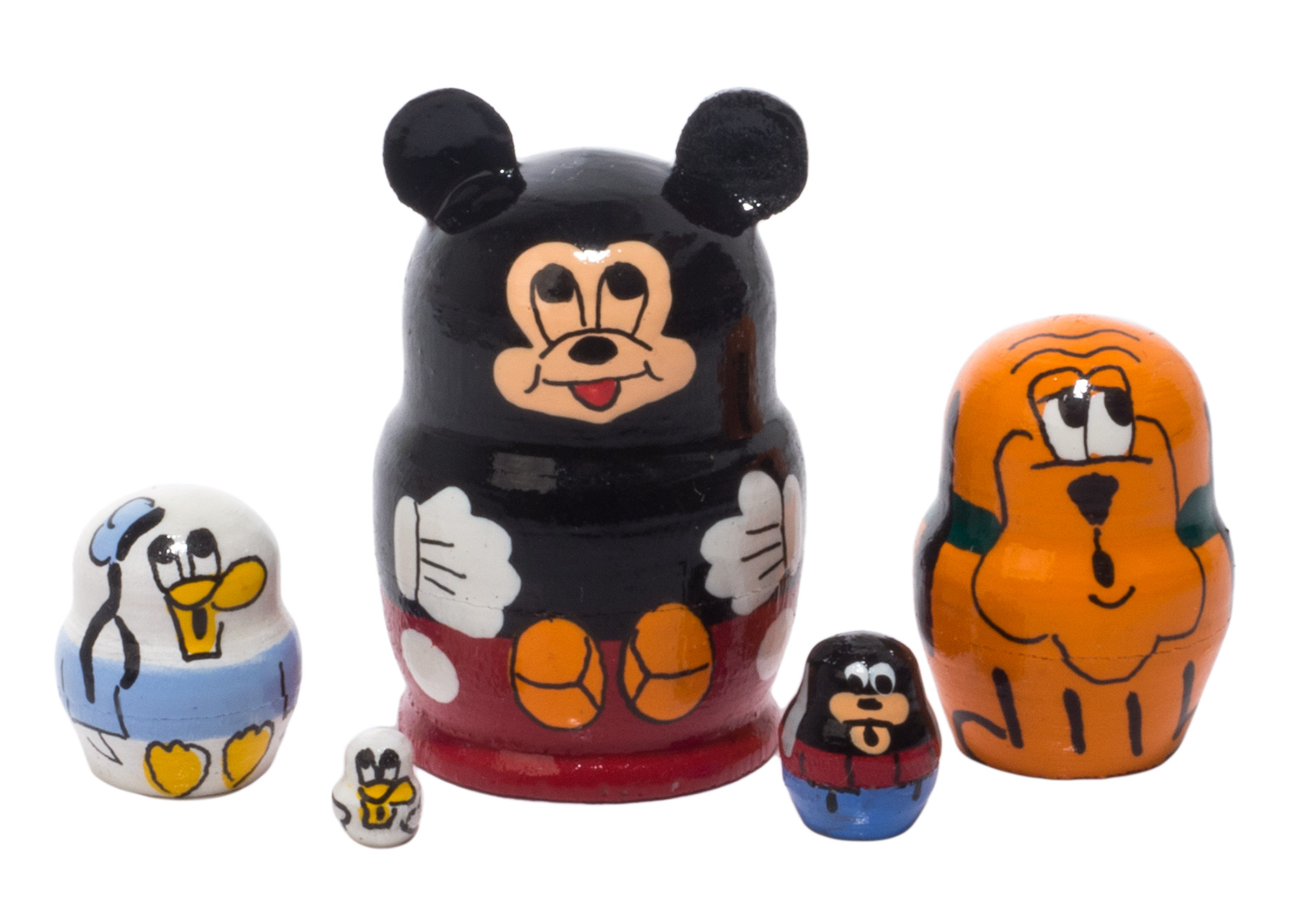 Detail Mickey Nesting Dolls Nomer 37