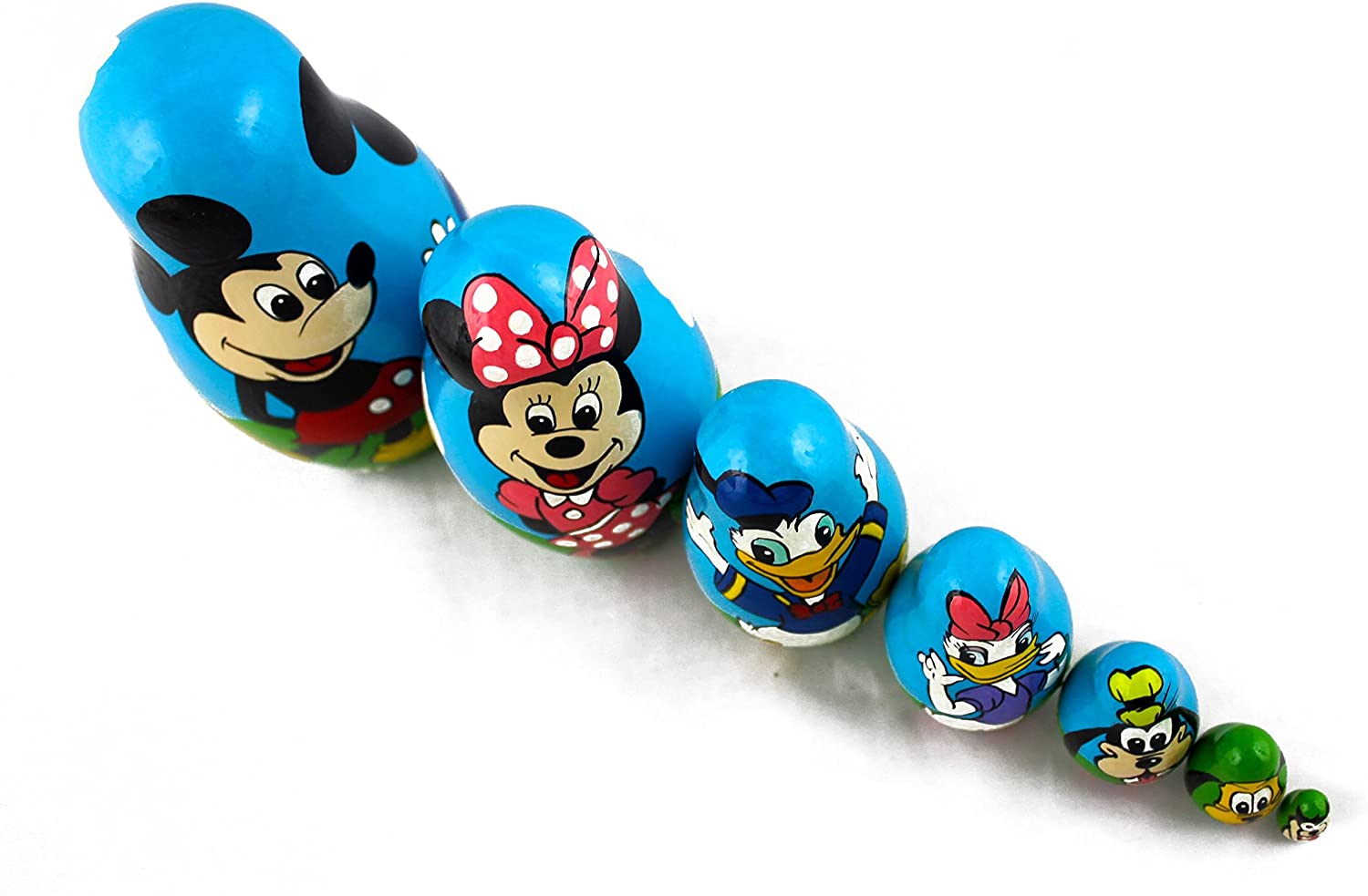Detail Mickey Nesting Dolls Nomer 38