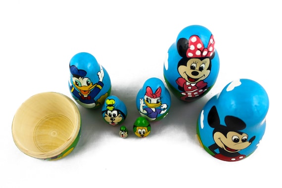 Detail Mickey Nesting Dolls Nomer 39