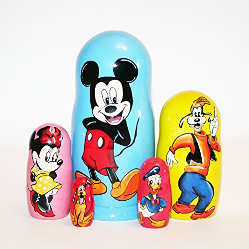 Detail Mickey Nesting Dolls Nomer 43