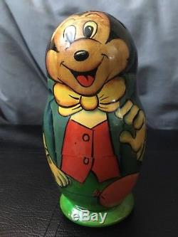 Detail Mickey Nesting Dolls Nomer 45
