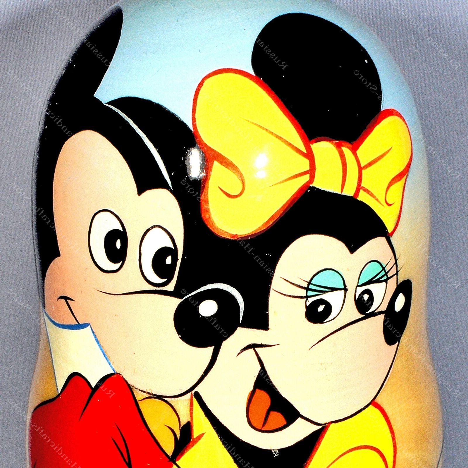 Detail Mickey Nesting Dolls Nomer 46