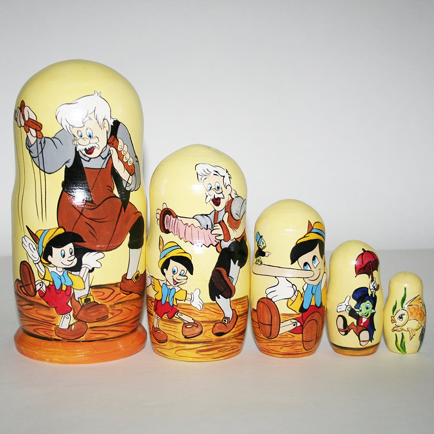 Detail Mickey Nesting Dolls Nomer 50
