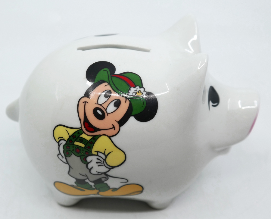 Detail Mickey Piggy Bank Nomer 29