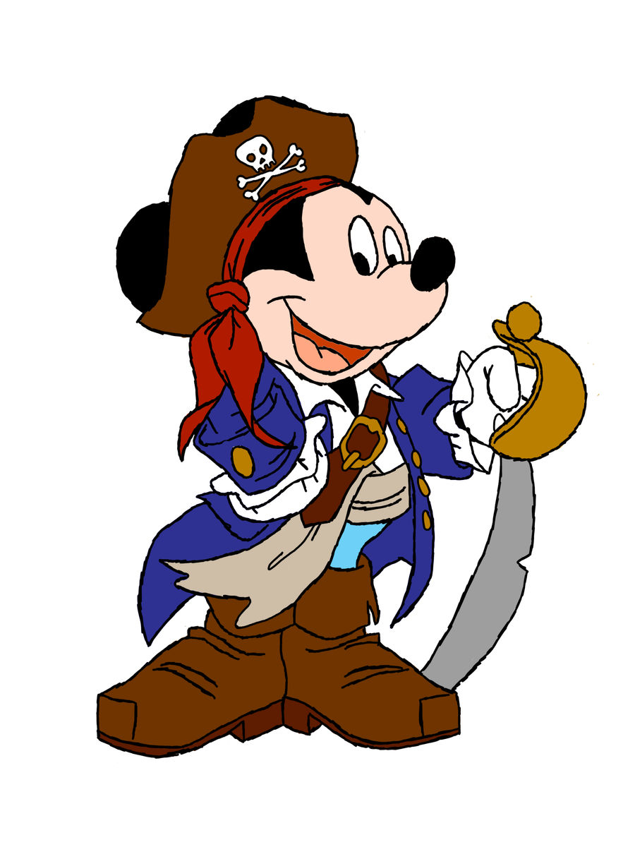 Detail Mickey Pirate Clipart Nomer 38