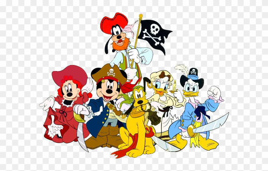 Detail Mickey Pirate Clipart Nomer 8