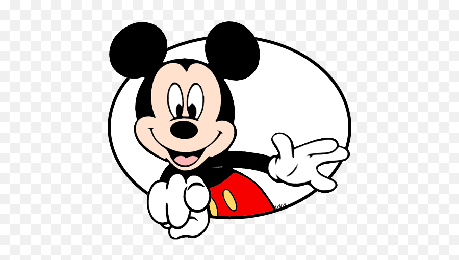 Detail Mickey Pointing Nomer 15