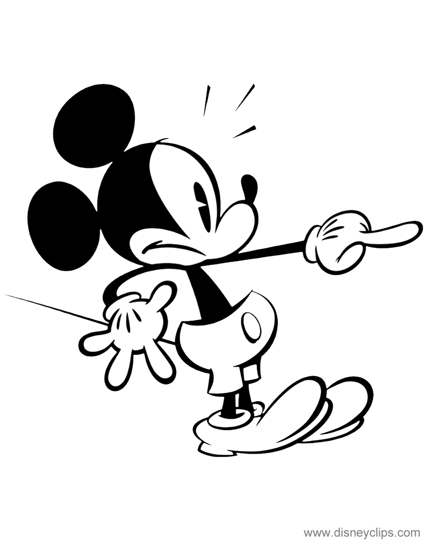 Detail Mickey Pointing Nomer 23