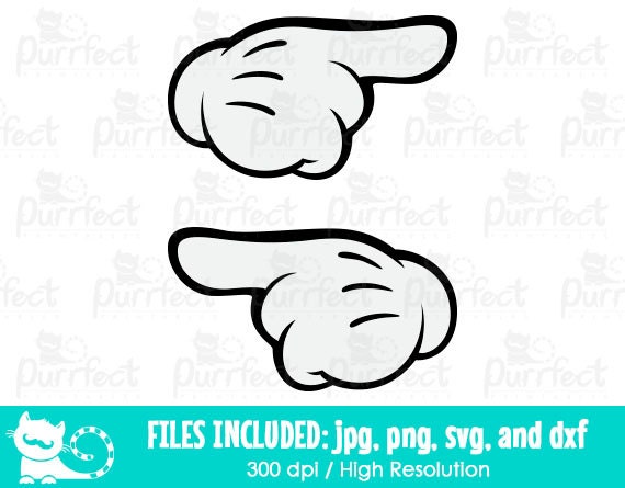 Detail Mickey Pointing Nomer 44