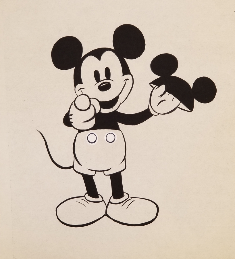 Detail Mickey Pointing Nomer 51