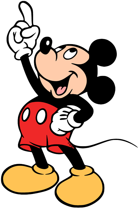 Detail Mickey Pointing Nomer 7