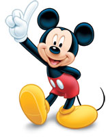 Detail Mickey Pointing Nomer 10