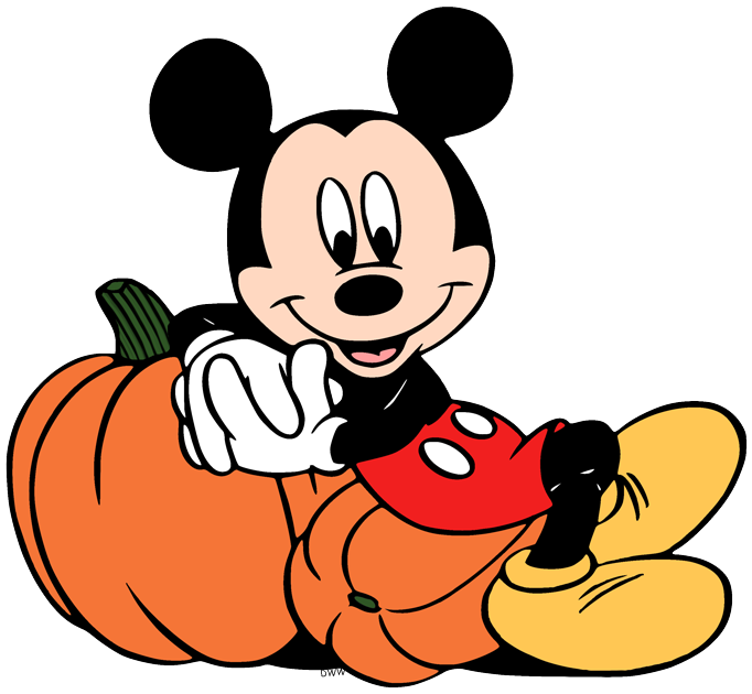 Detail Mickey Pumpkin Clipart Nomer 32