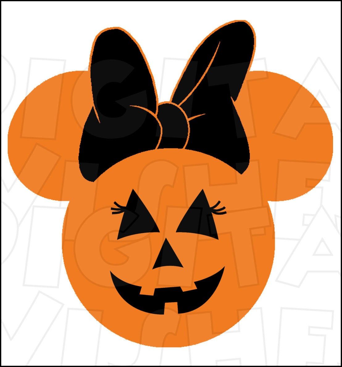 Download Mickey Pumpkin Clipart Nomer 39