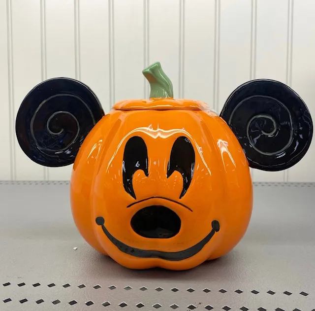 Detail Mickey Pumpkin Cookie Jar Nomer 3