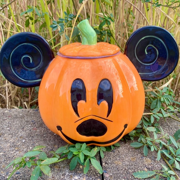 Detail Mickey Pumpkin Jar Nomer 8