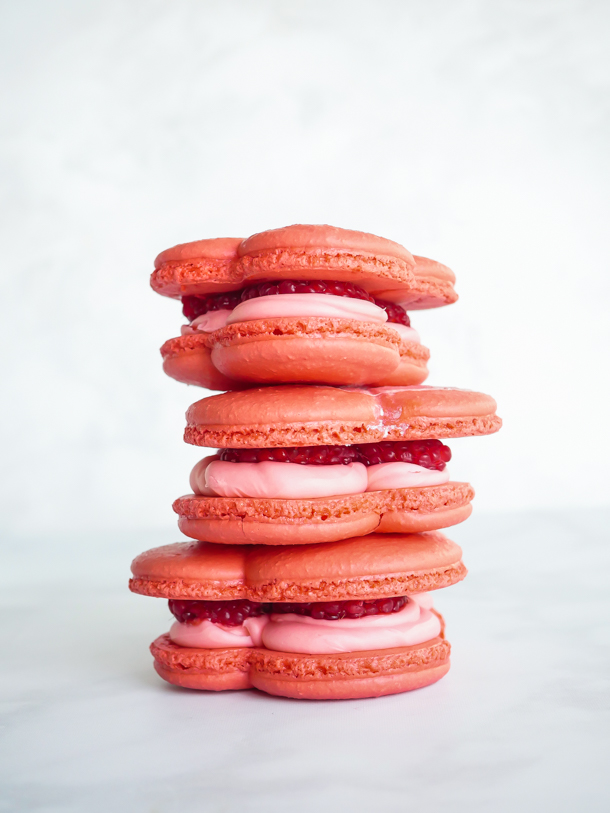 Detail Mickey Raspberry Macaron Nomer 11