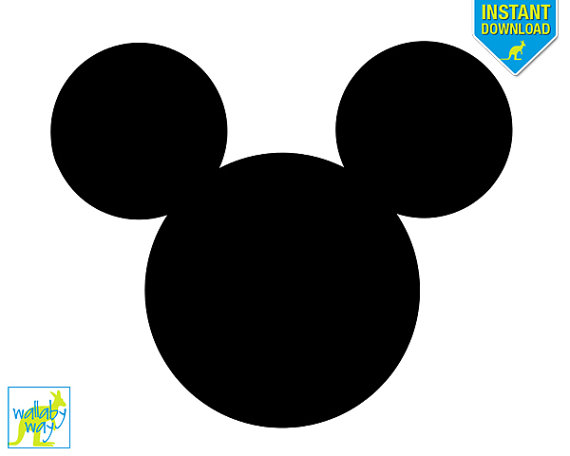 Detail Mickey Silhouette Clipart Nomer 26