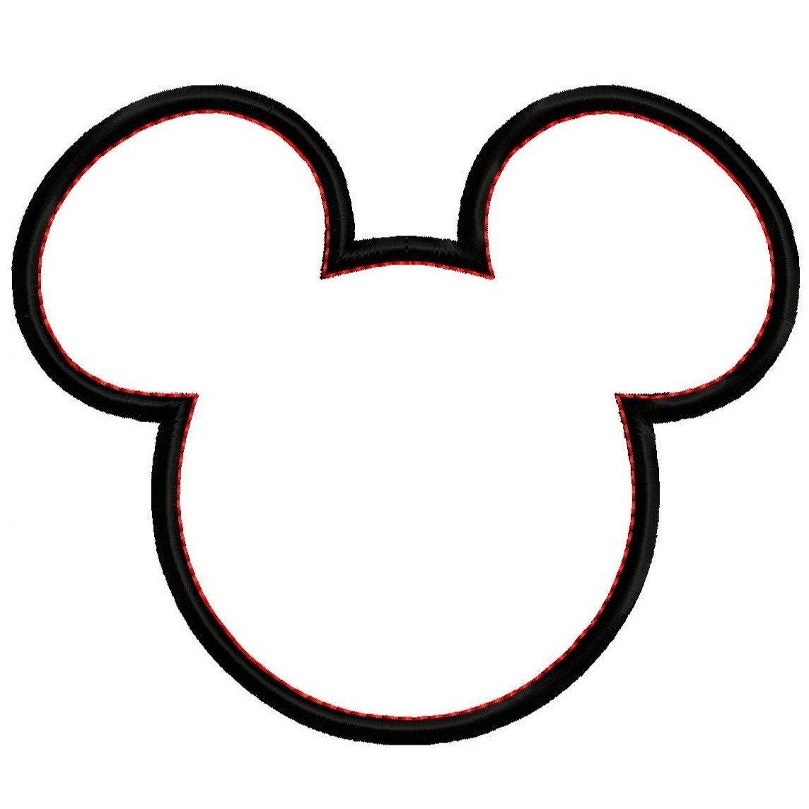 Detail Mickey Silhouette Clipart Nomer 3