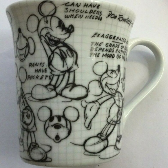Detail Mickey Sketch Mug Nomer 18