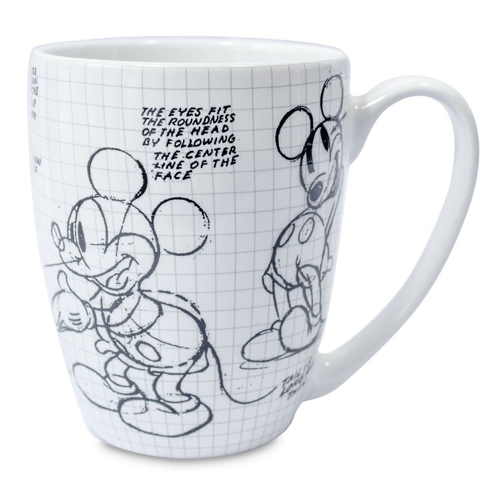 Detail Mickey Sketch Mug Nomer 4