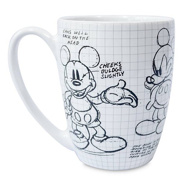 Detail Mickey Sketch Mug Nomer 6