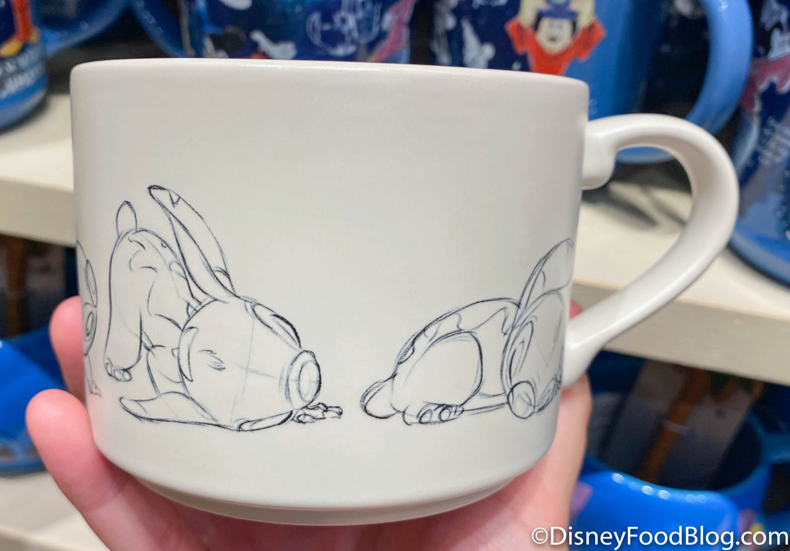 Detail Mickey Sketch Mug Nomer 59
