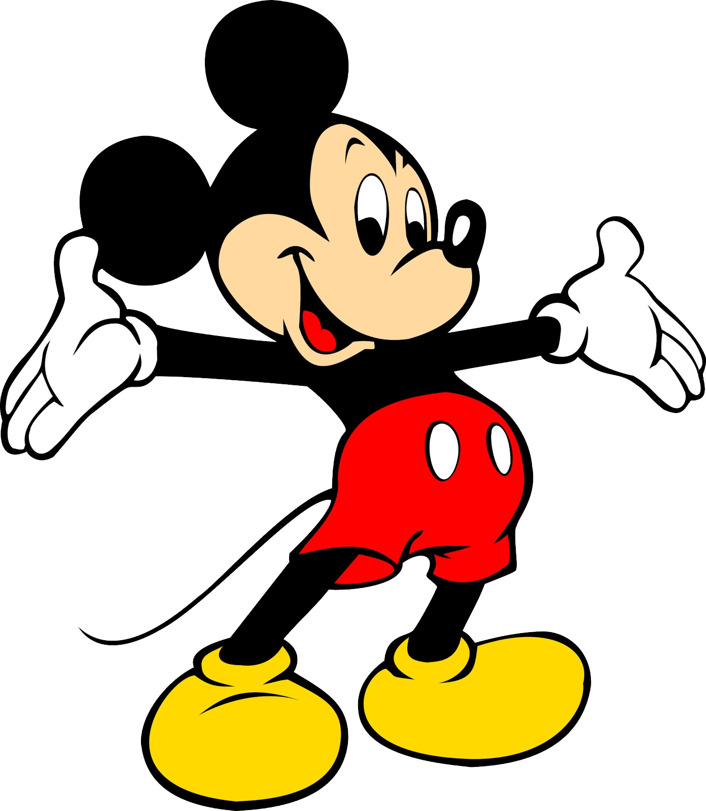 Detail Mickey Transparent Background Nomer 5