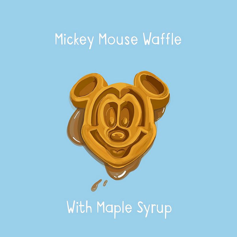 Detail Mickey Waffle Clipart Nomer 6