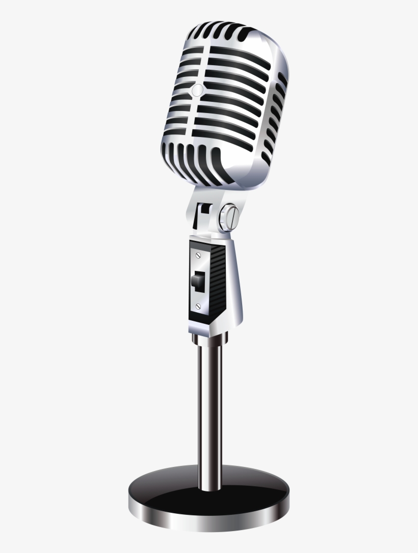 Detail Microphone Clipart Transparent Nomer 19