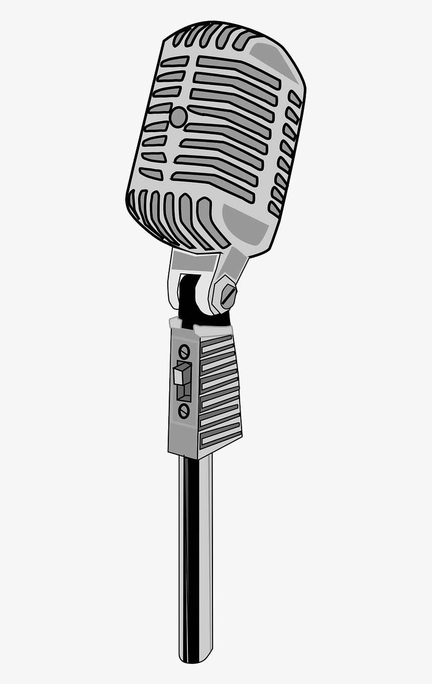 Detail Microphone Clipart Transparent Nomer 23