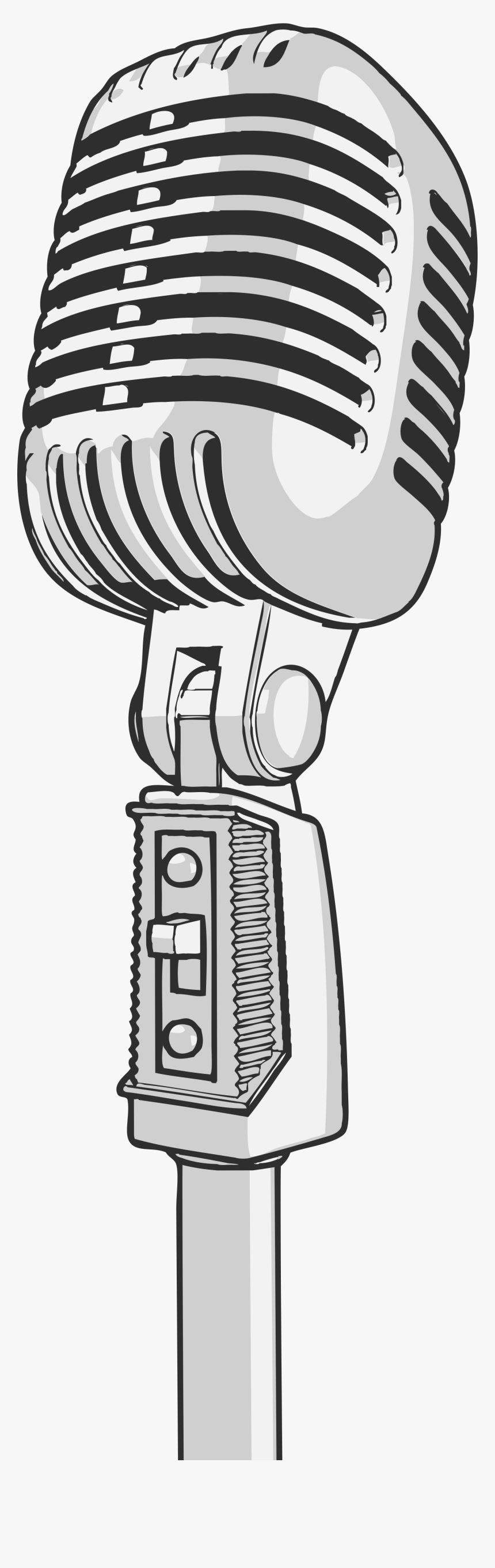 Detail Microphone Clipart Transparent Nomer 48