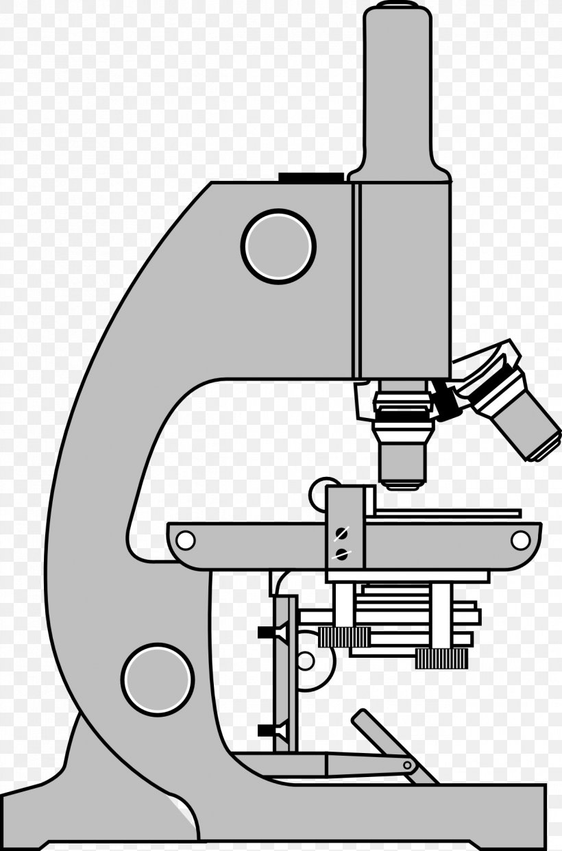 Detail Microscope Clipart Black And White Nomer 26