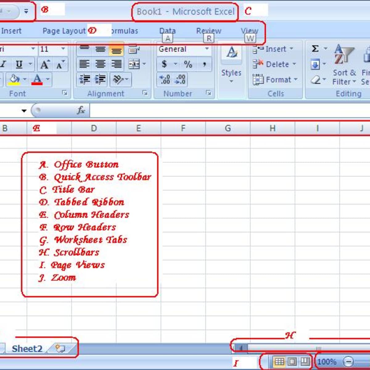 Detail Microsoft Excel 2007 Logo Nomer 55