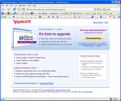 Detail Microsoft Internet Explorer 7 Downloads Nomer 14