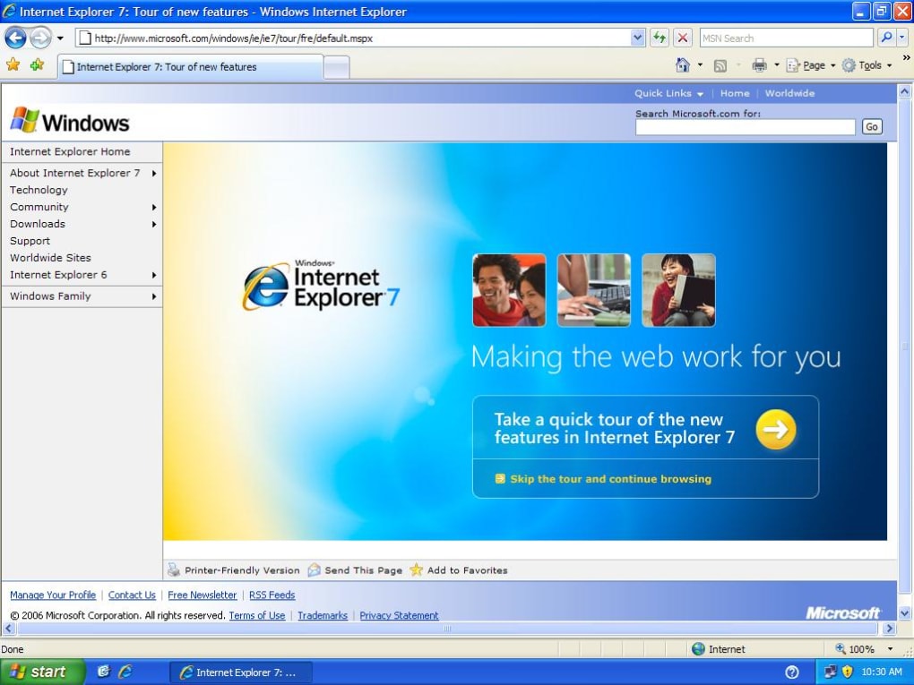 Detail Microsoft Internet Explorer 7 Downloads Nomer 3