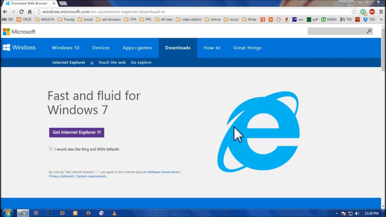 Detail Microsoft Internet Explorer 7 Downloads Nomer 6