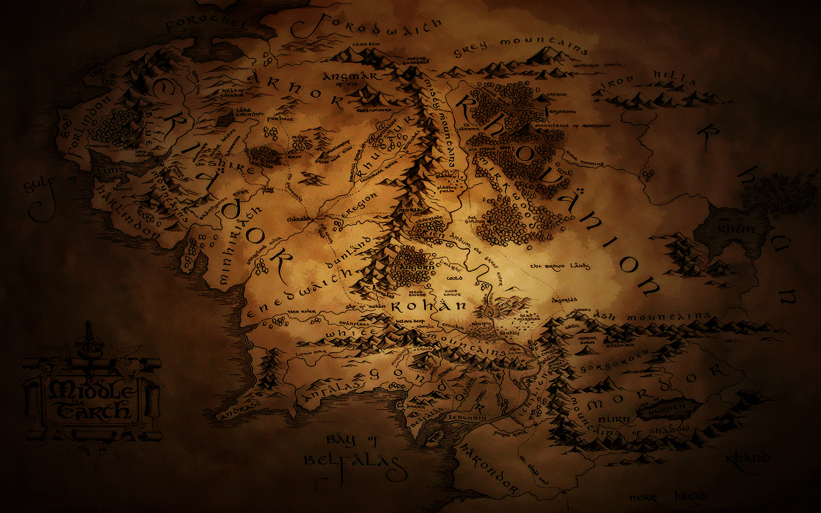 Detail Middle Earth Wallpaper Nomer 14