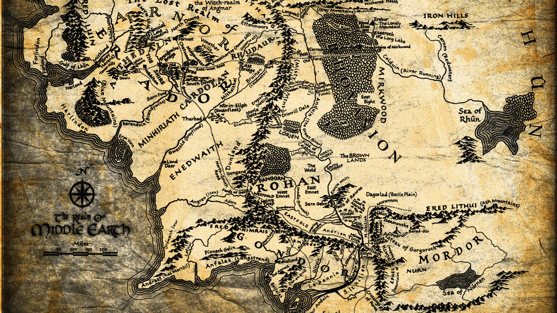 Detail Middle Earth Wallpaper Nomer 19