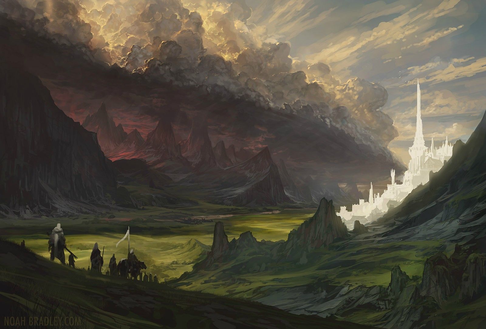 Detail Middle Earth Wallpaper Nomer 3