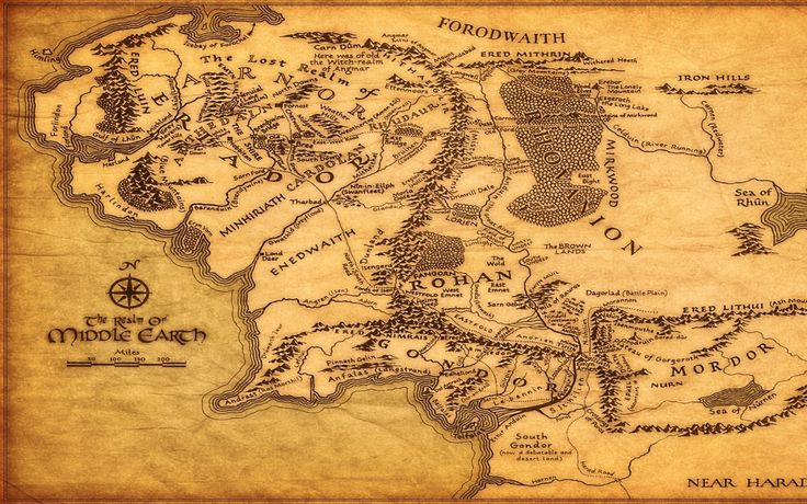 Detail Middle Earth Wallpaper Nomer 25