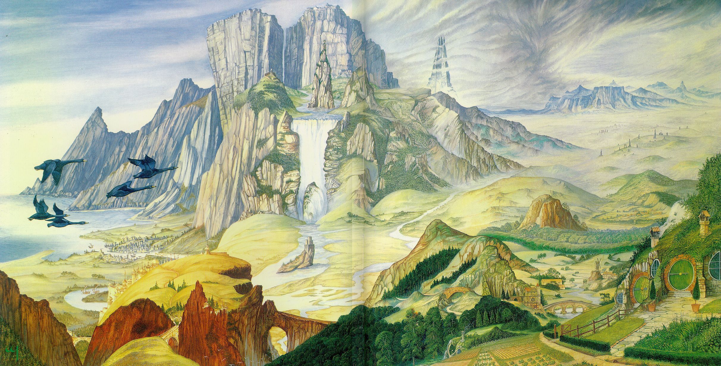 Detail Middle Earth Wallpaper Nomer 45