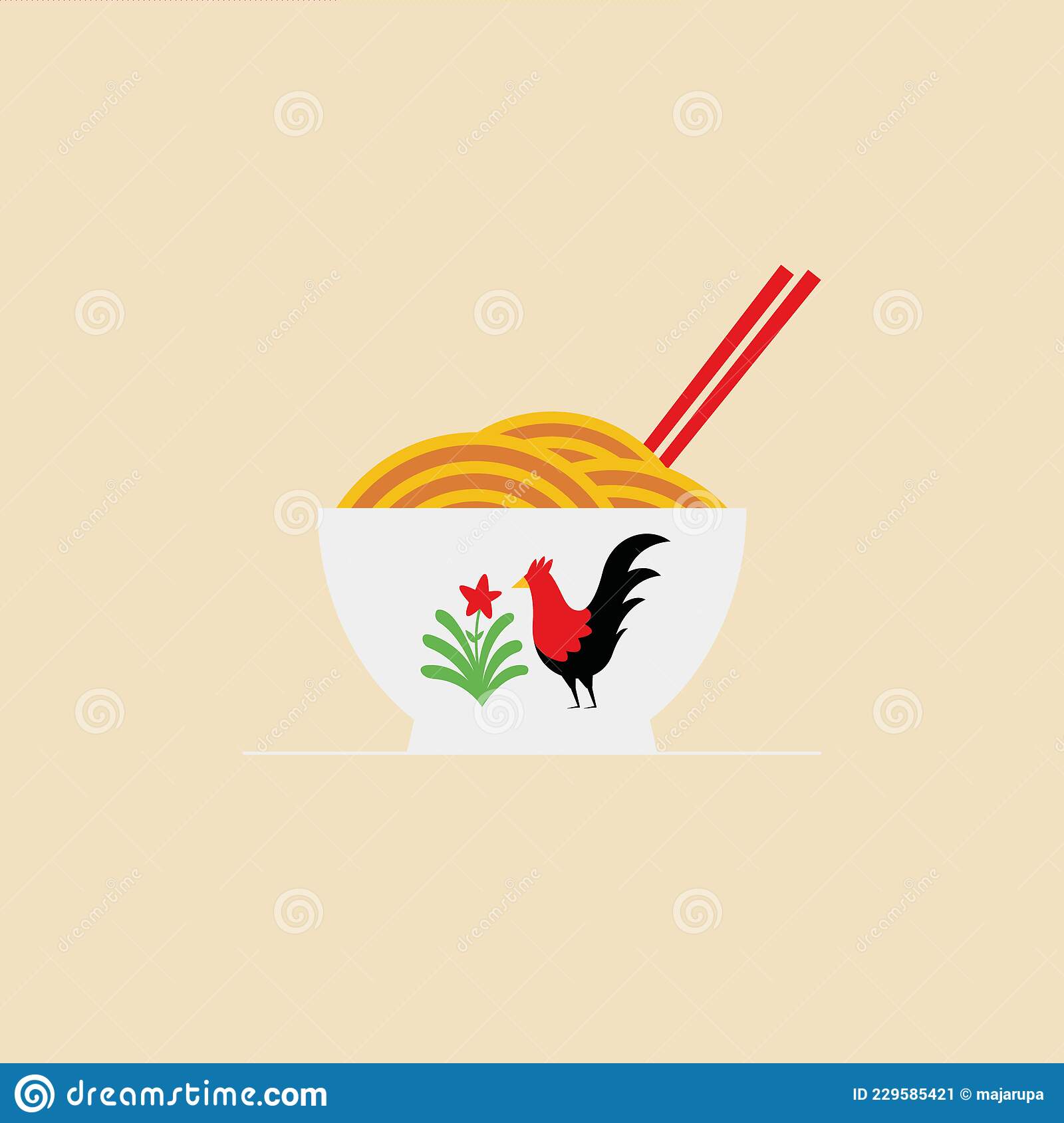 Detail Mie Ayam Vector Nomer 22