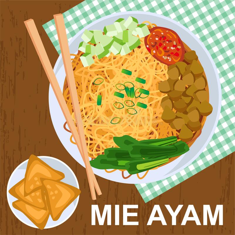 Detail Mie Ayam Vector Nomer 36