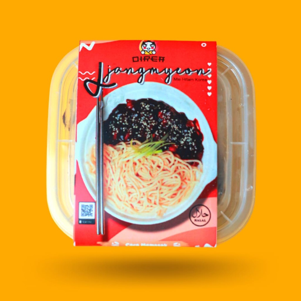 Detail Mie Kacang Hitam Korea Nomer 50