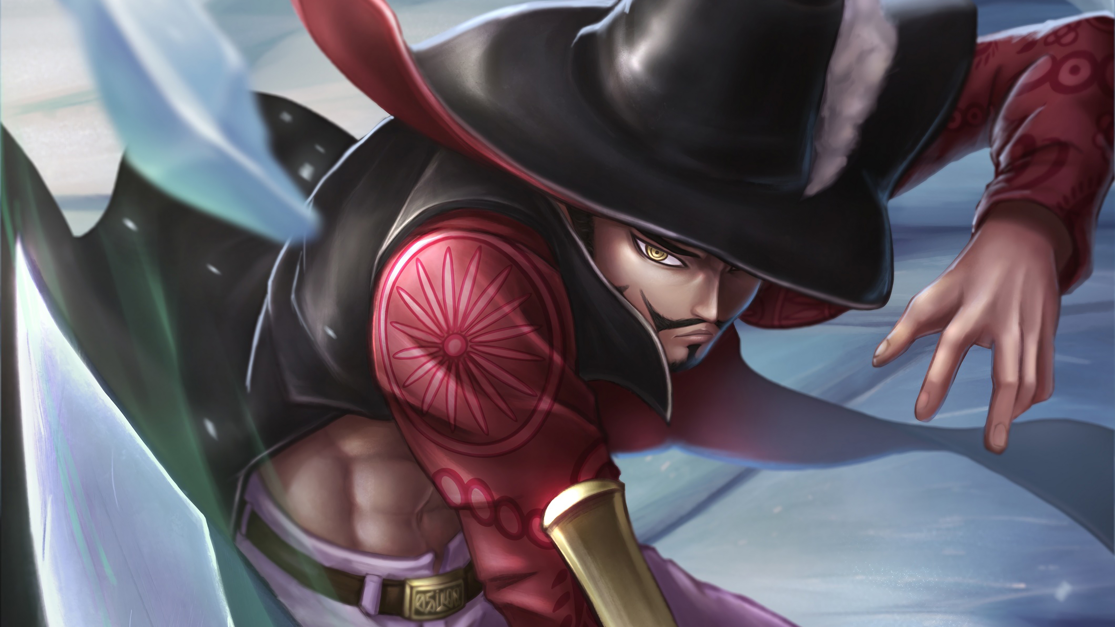 Detail Mihawk Wallpaper Hd Nomer 11