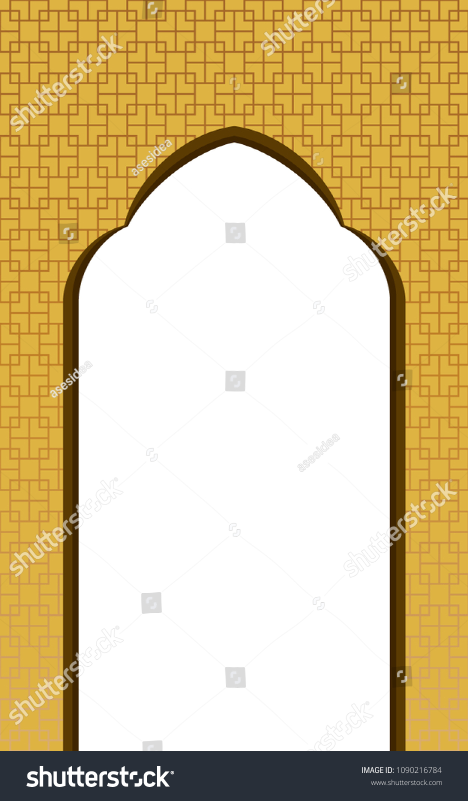 Detail Mihrab Vector Nomer 13