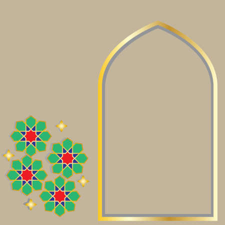 Detail Mihrab Vector Nomer 15