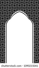 Detail Mihrab Vector Nomer 8