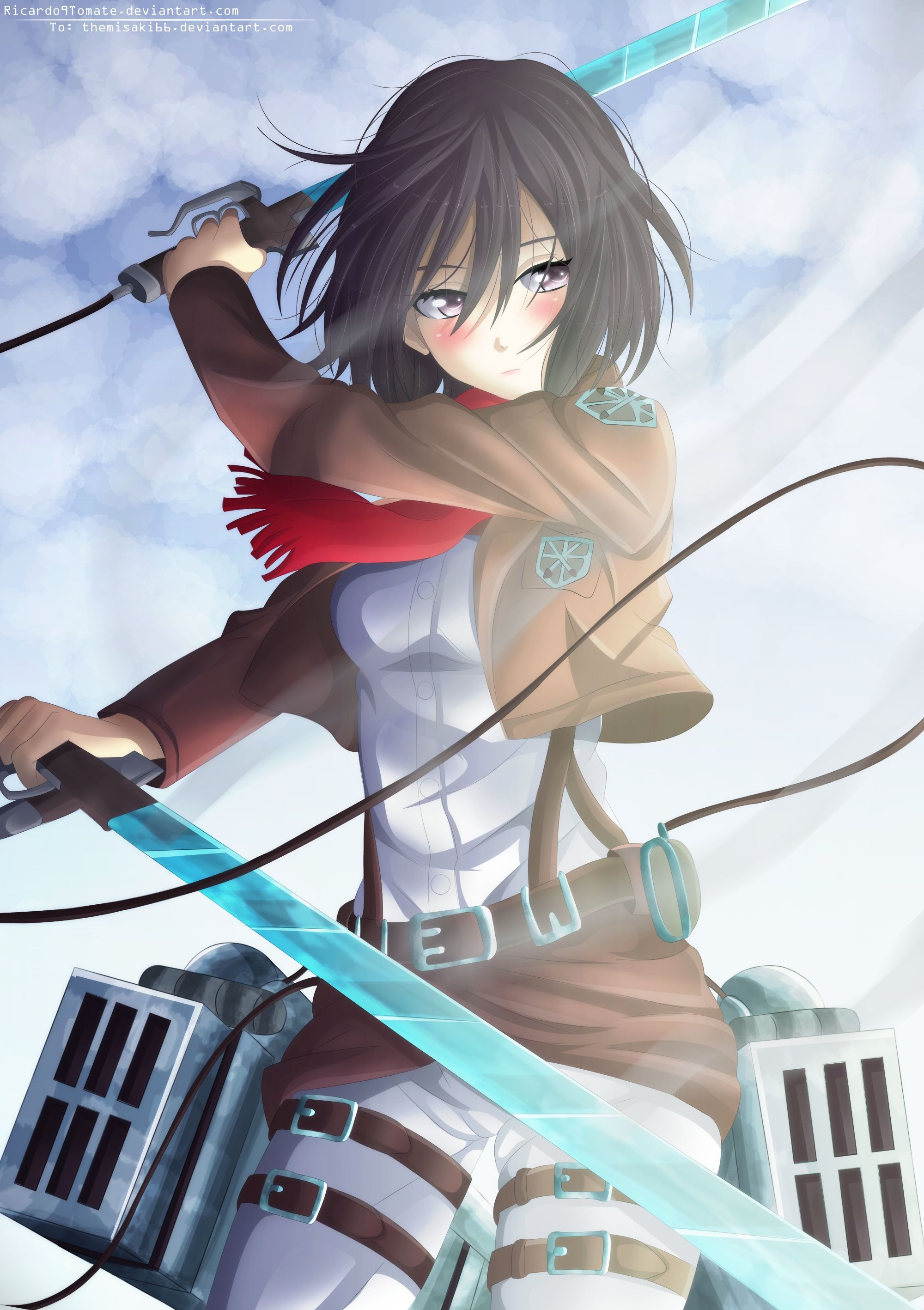 Detail Mikasa Ackerman Wallpaper Android Nomer 12